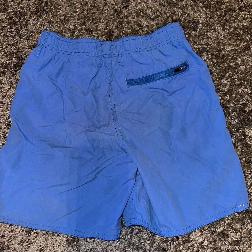 AFTCO American Fishing Tackle Co. Swim Trunks Shorts Blue Mesh Lined M‎